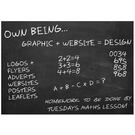OWN BEING BLACKBOARD